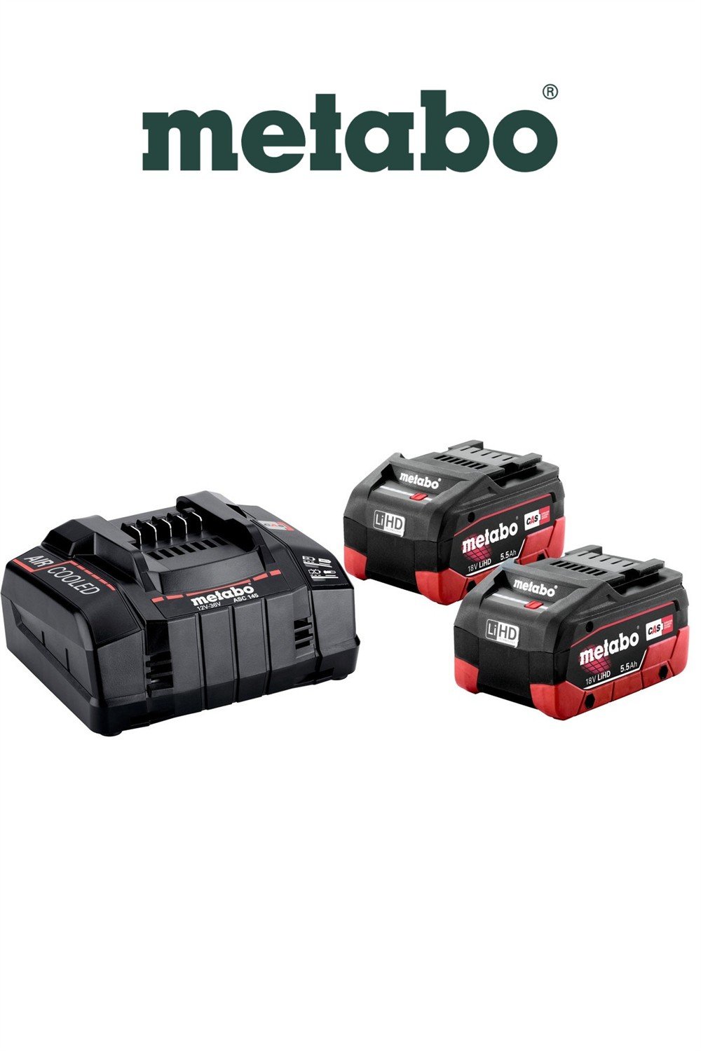 Metabo BASIC SET 2xLiHD 5.5 Ah