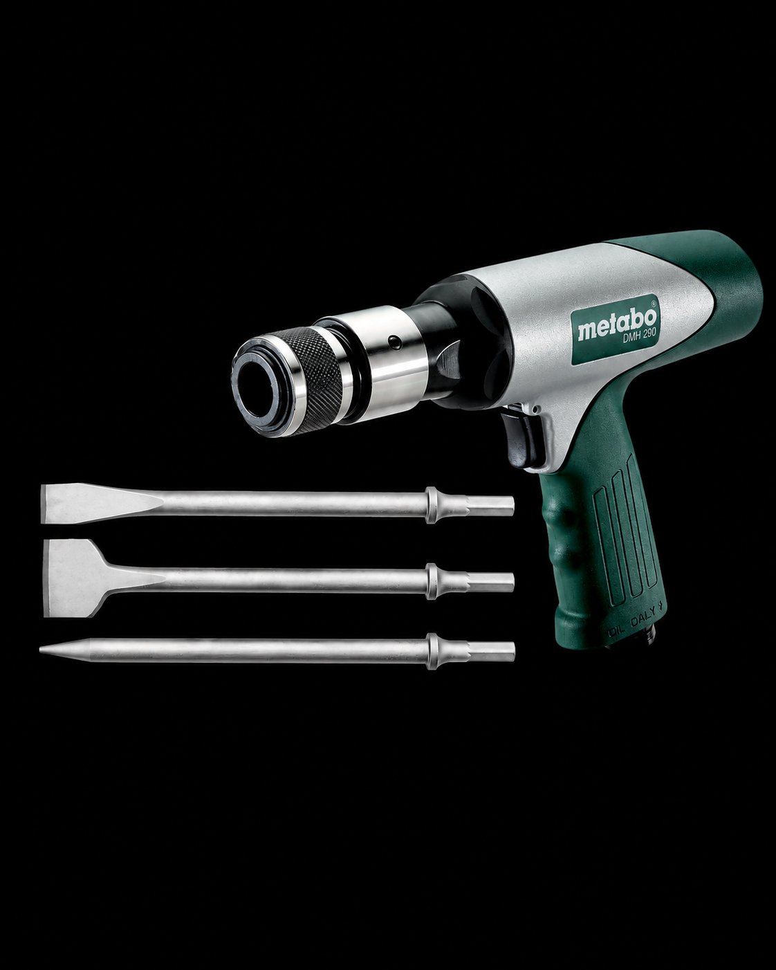 Metabo Dmh 290 Set - Havalı Kırıcı / Keski Seti (Taş-döküm Keski Çekici)