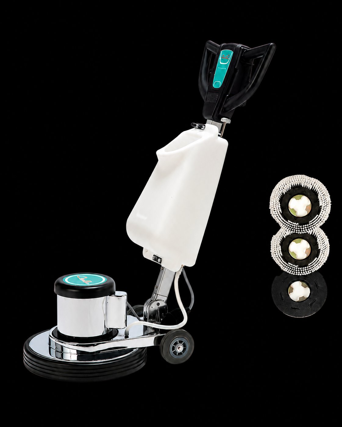 Powerwash HY039 - Cilalama ve Yıkama Makinesi (1100 W, Disk Çapı 43 CM)
