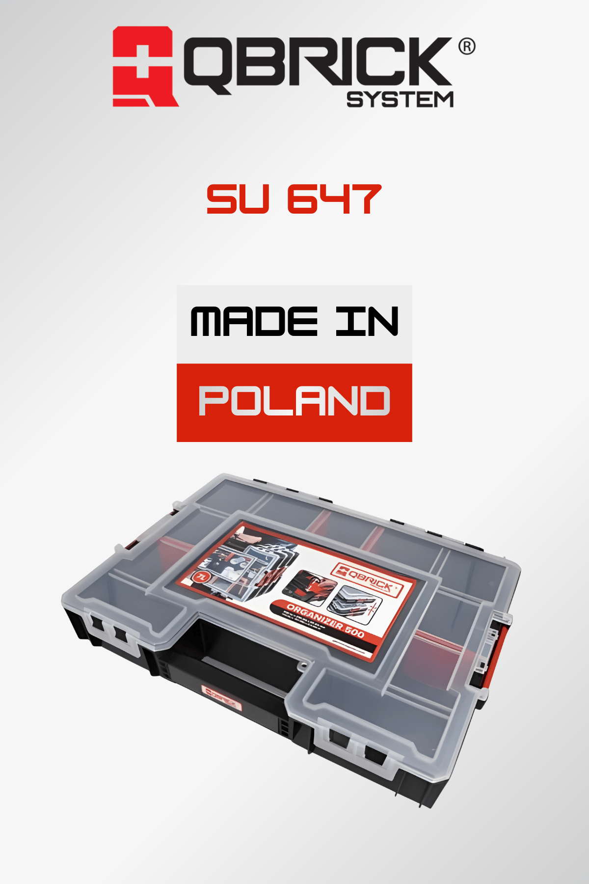 Qbrick System REGULAR Organizer 500