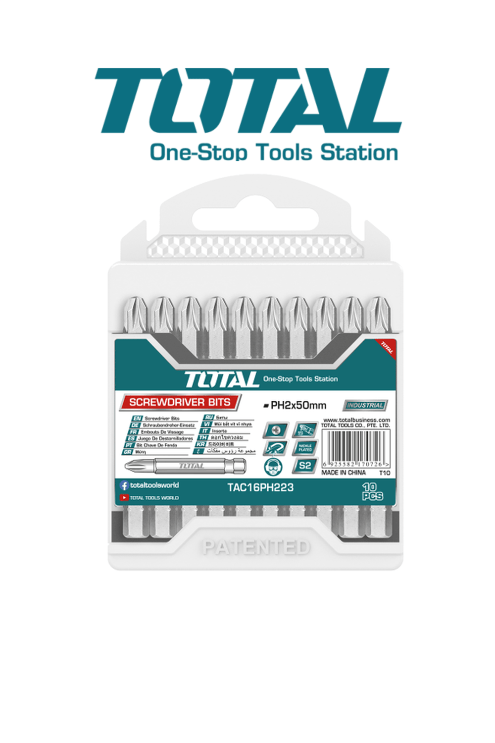 Total Krom Ph2 50 Mm Bits Ucu