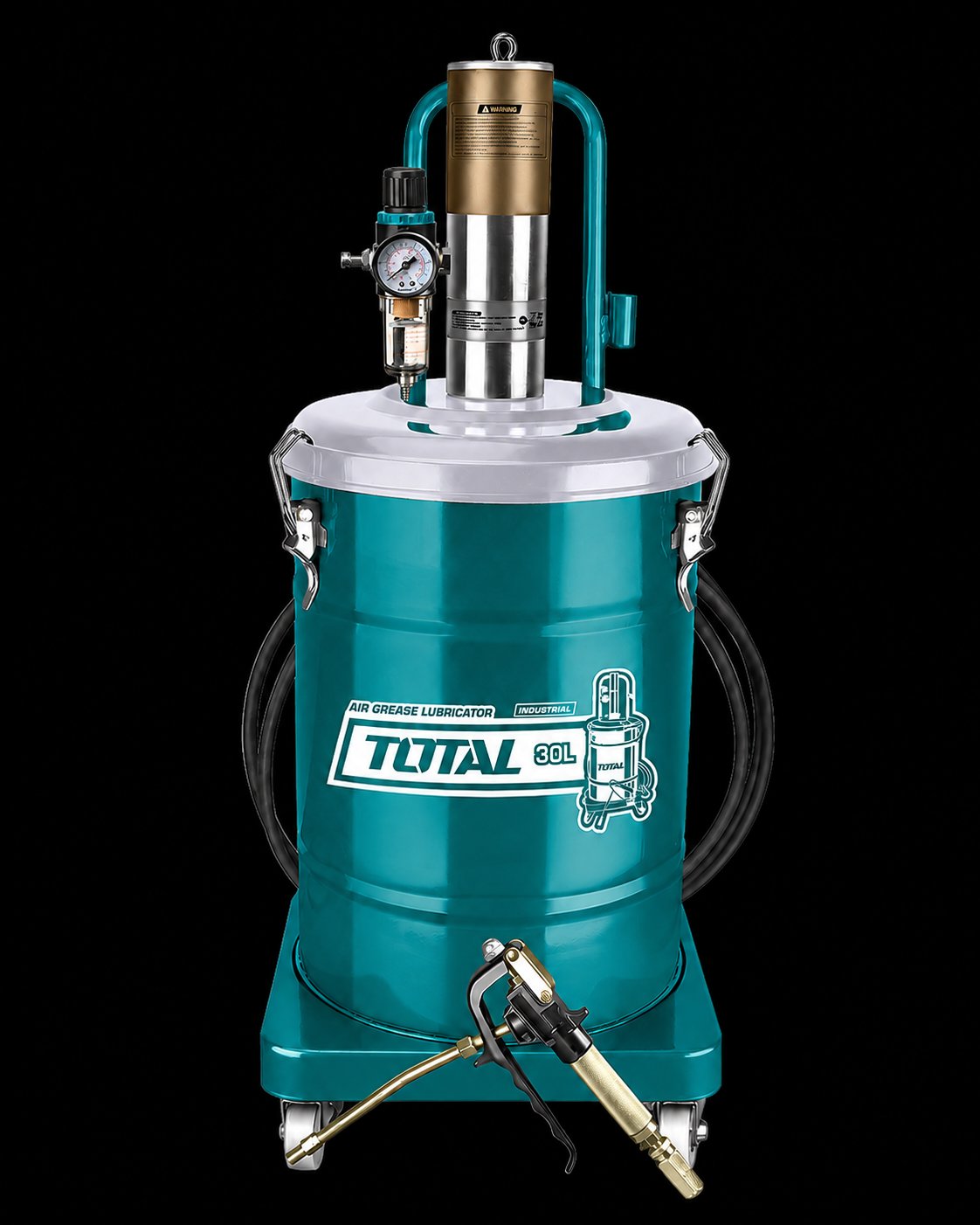 Total THT118302 - Havalı Gres Pompası (30 KĞ, 50:1, Yeşil)