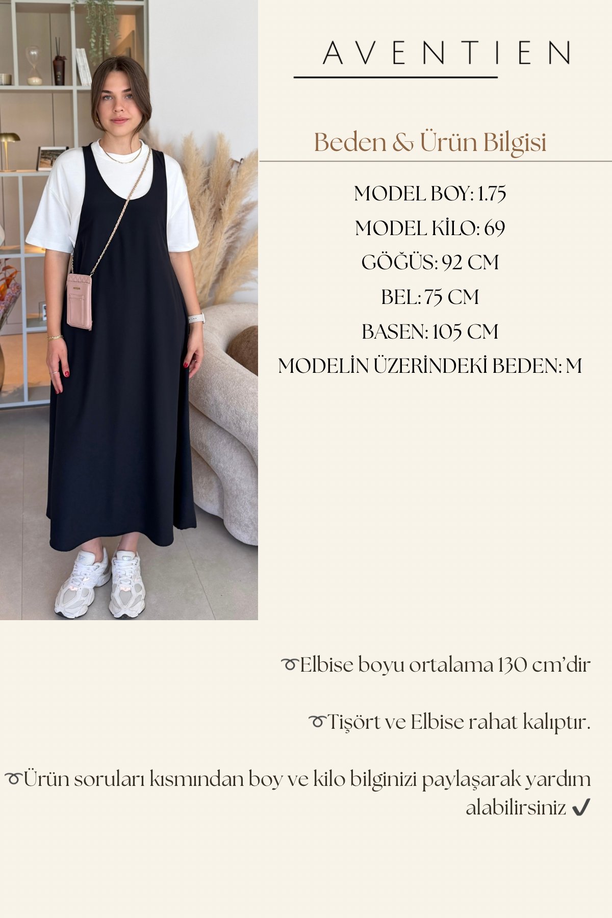 Twst Model Elbise Tişört Lacivert İkili Takım