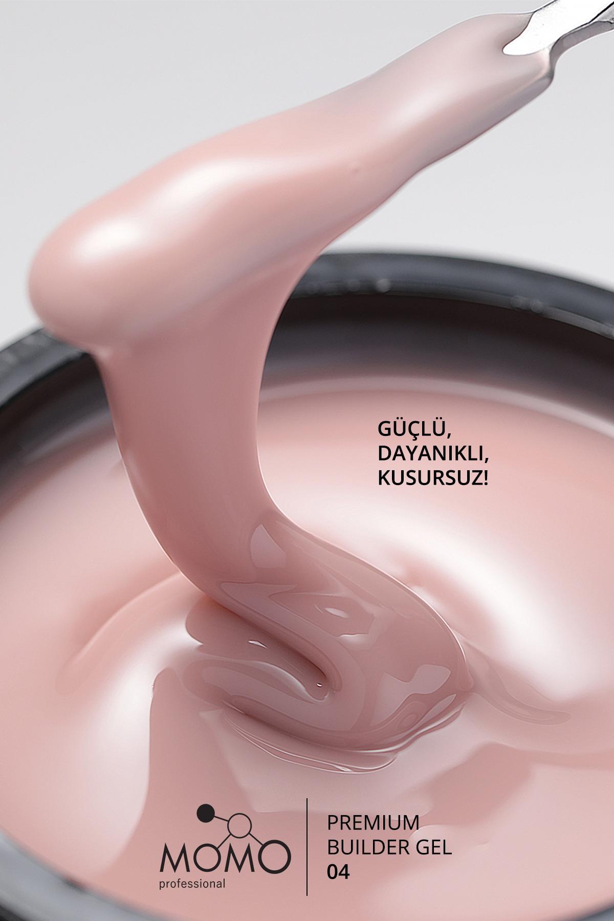 MOMO Professional Protez Tırnak Jeli 55 gr - No:04 Bej