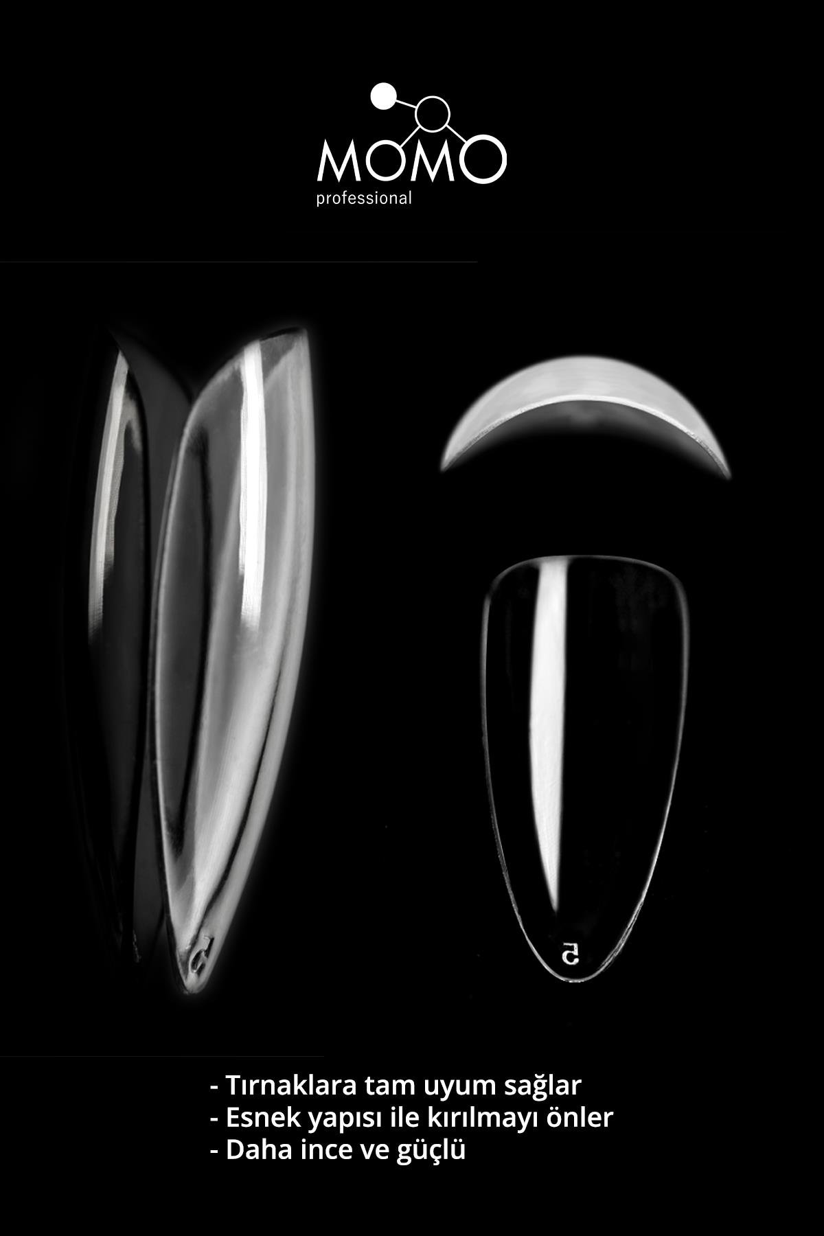 MOMO Professional Soft Gel Tips Badem 50 adet -  No:07