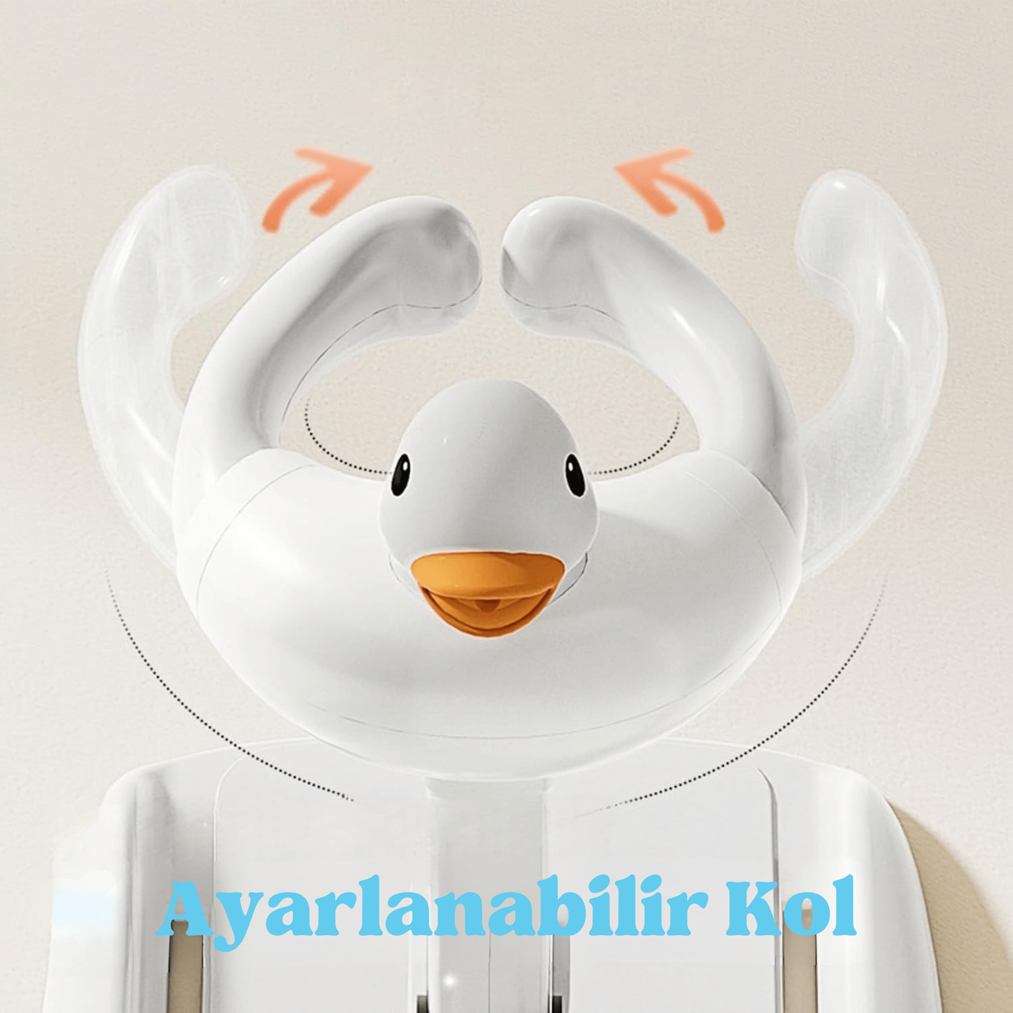 Miningaa Portatif Katlanabilir Ayarlanabilir Ayakta Çocuk Bebek Yıkama Ördek Desen Banyo Küveti Standı