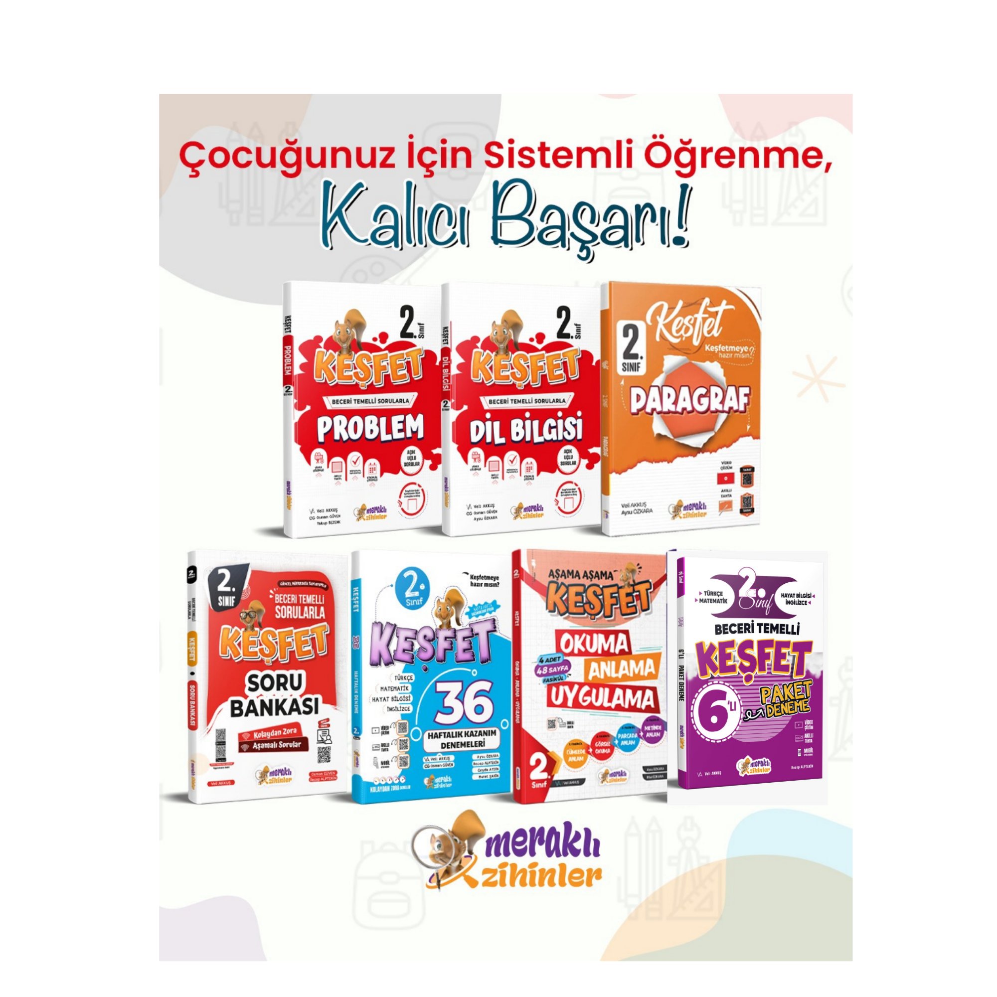 2.SINIF HAZIRLIK SETİ FUL SET (7 KİTAP)