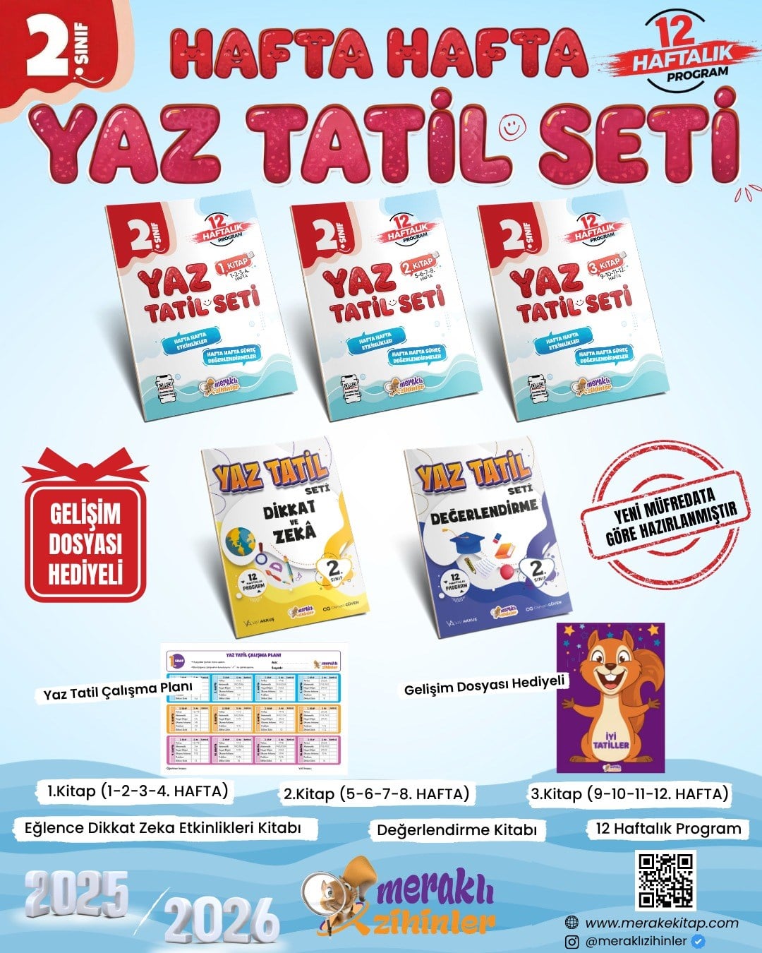 2.SINIF YAZ TATİL SETİ (2025-2026)