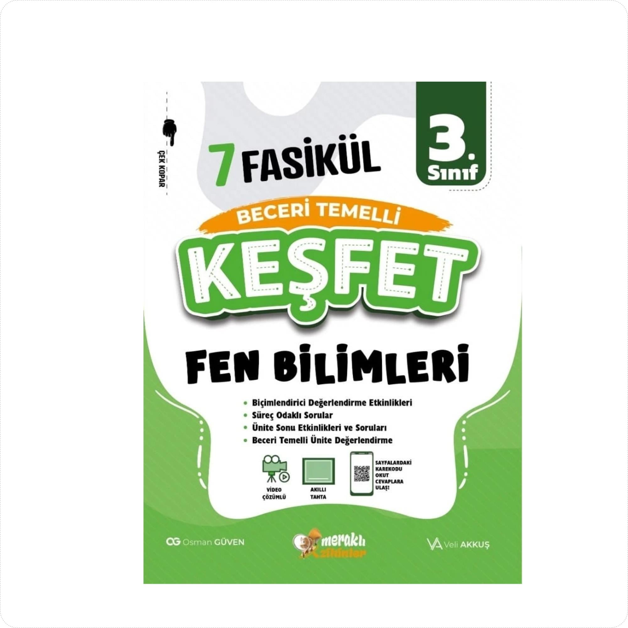 3.SINIF BECERİ TEMELLİ FEN BİLİMLERİ 7 FASİKÜL (KEŞFET)