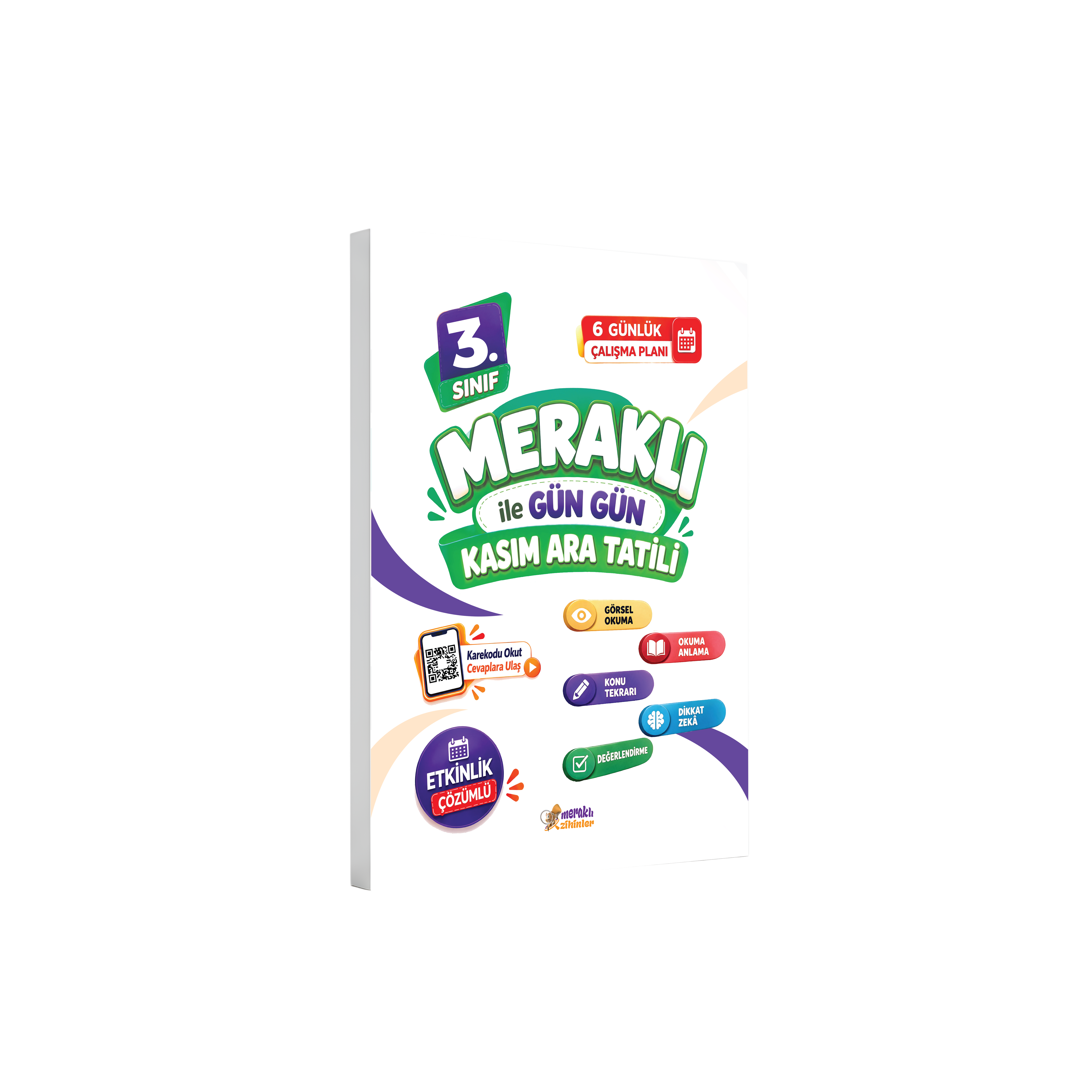 3.SINIF MERAKLI İLE GÜN GÜN KASIM ARA TATİLİ KİTABI
