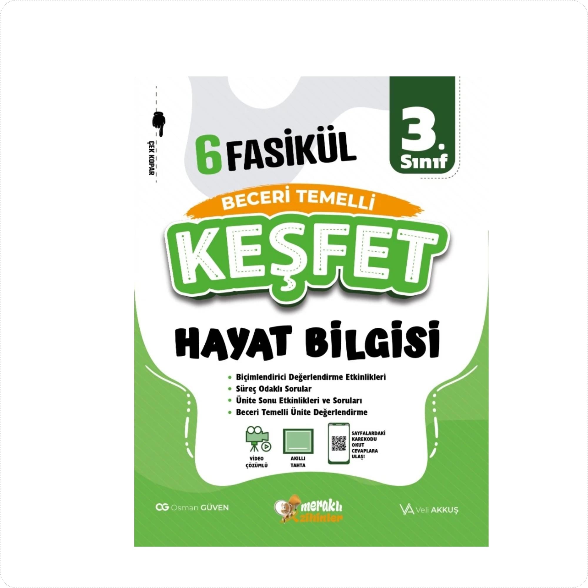 3.SINIF BECERİ TEMELLİ HAYAT BİLGİSİ 6 FASİKÜL(KEŞFET)