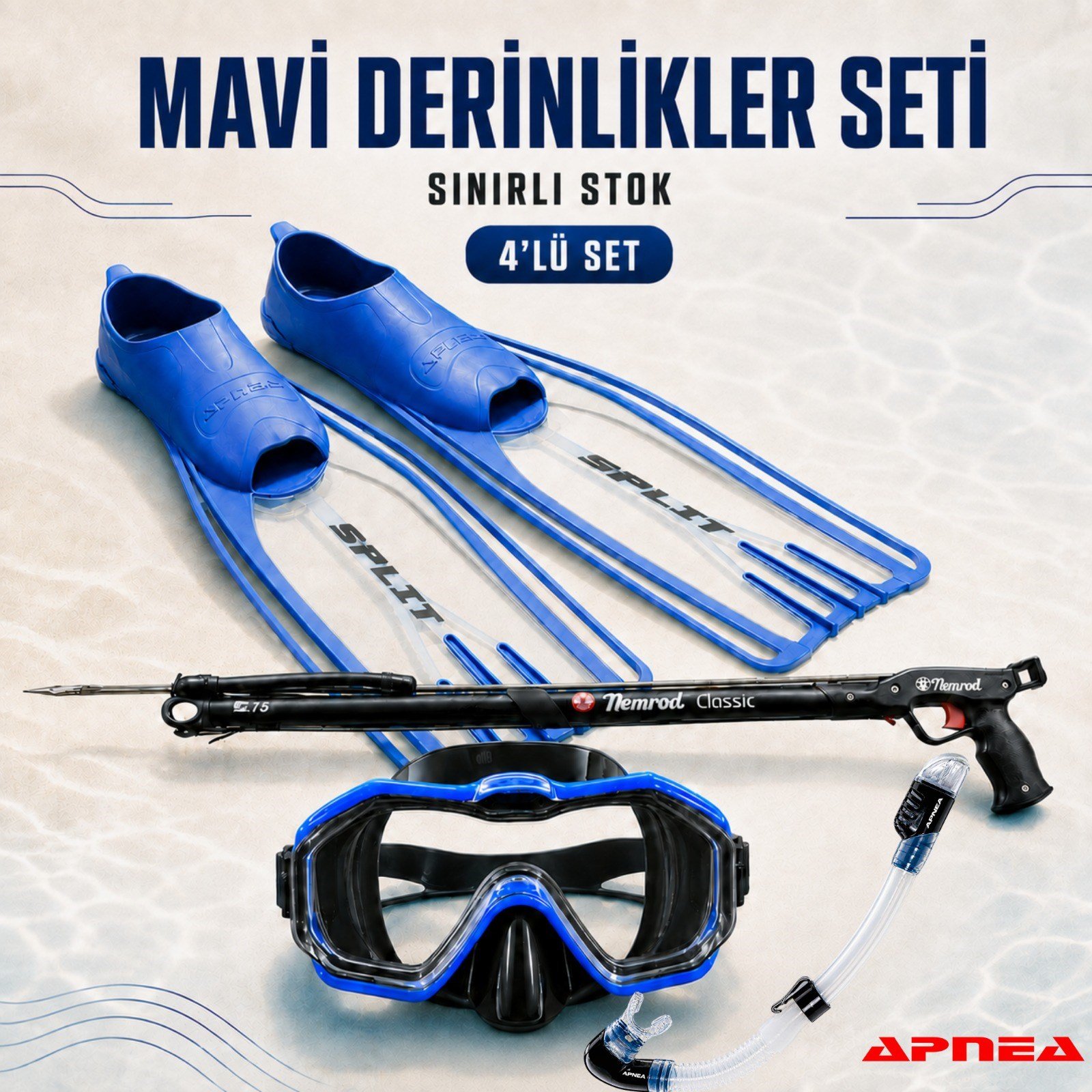 Apnea Blue Start Set 