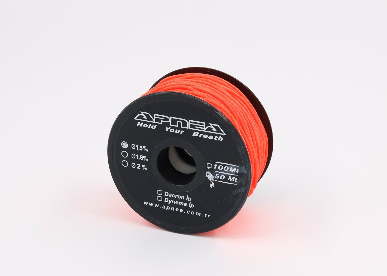 Apnea Dyneema ip 1.5mm 50mt Flo Turuncu