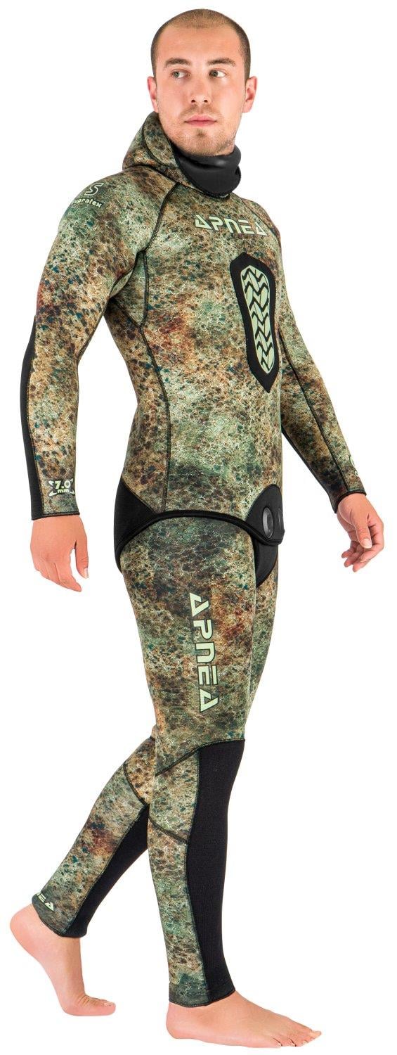 Apnea Evolution Octopus Yeşil Kamuflaj 5mm Elbise Serisi