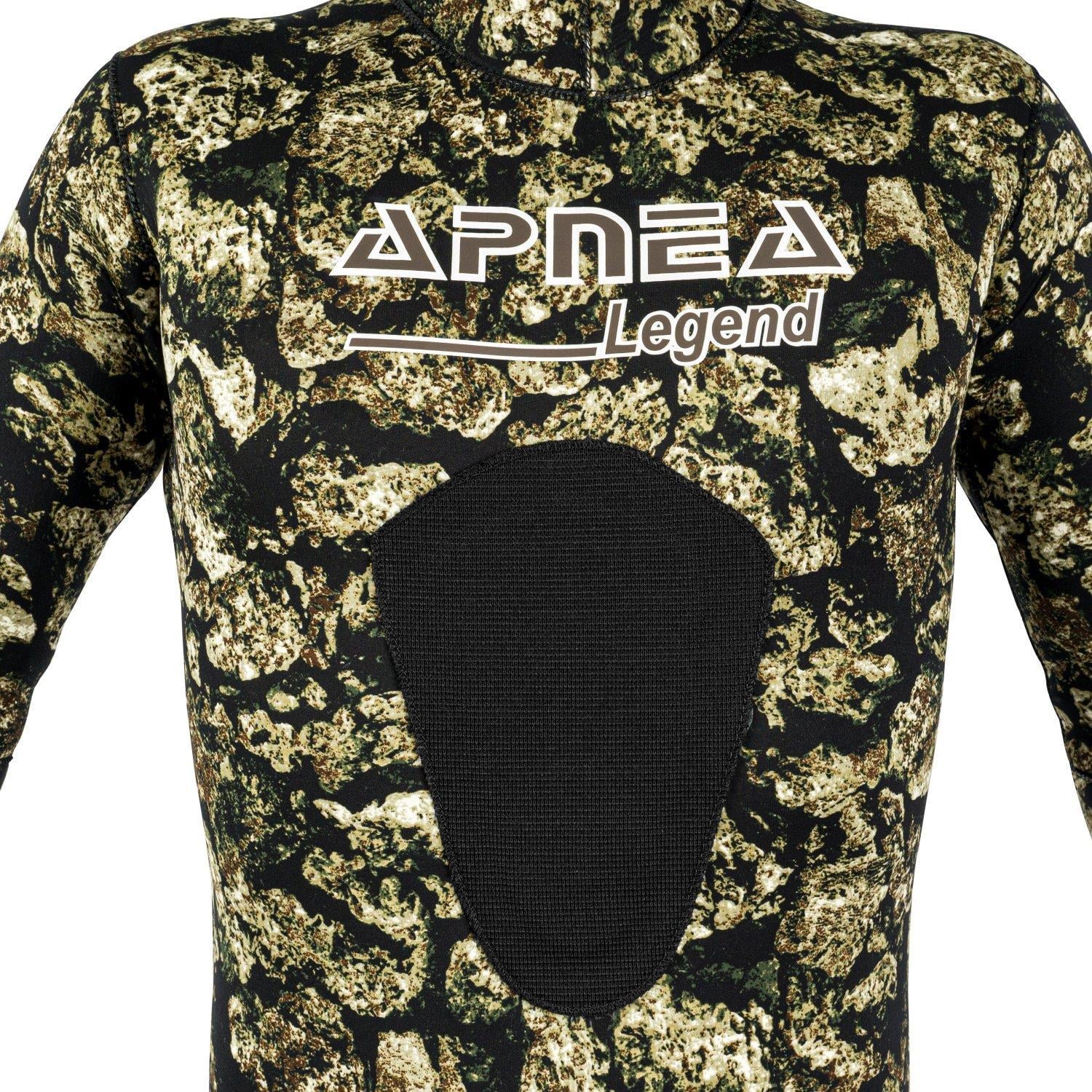 Apnea Legend Rock Camou 3D 5mm Elbise Serisi  