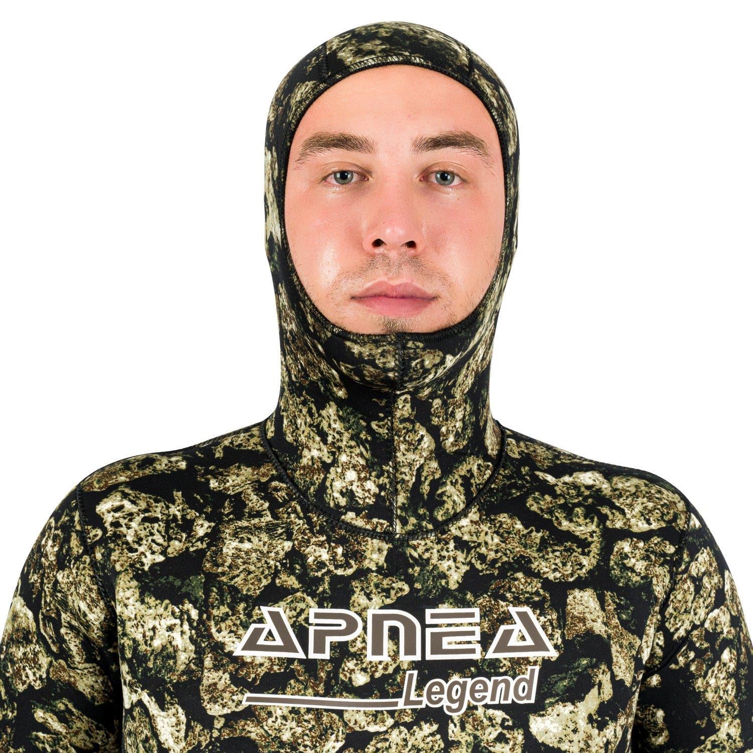 Apnea Legend Rock Camou 3D 5mm Elbise Serisi  