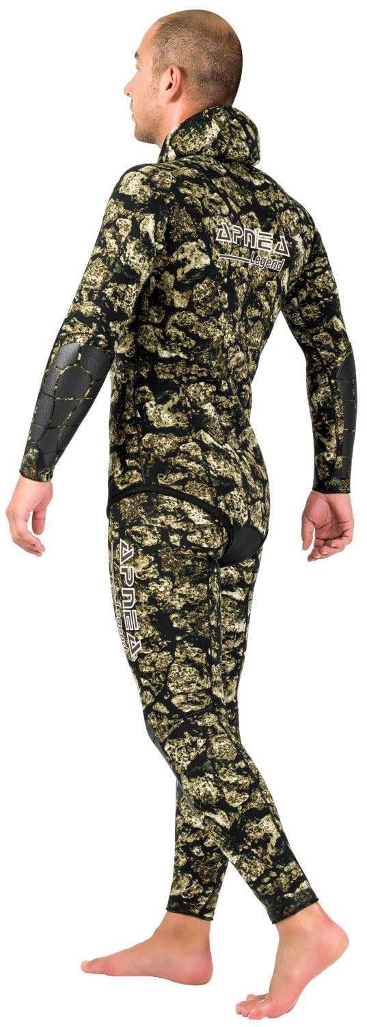 Apnea Legend Rock Camou 3D 5mm Elbise Serisi  