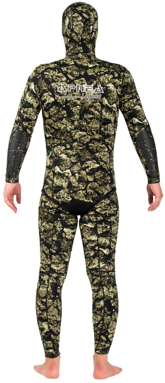 Apnea Legend Rock Camou 3D 5mm Elbise Serisi  