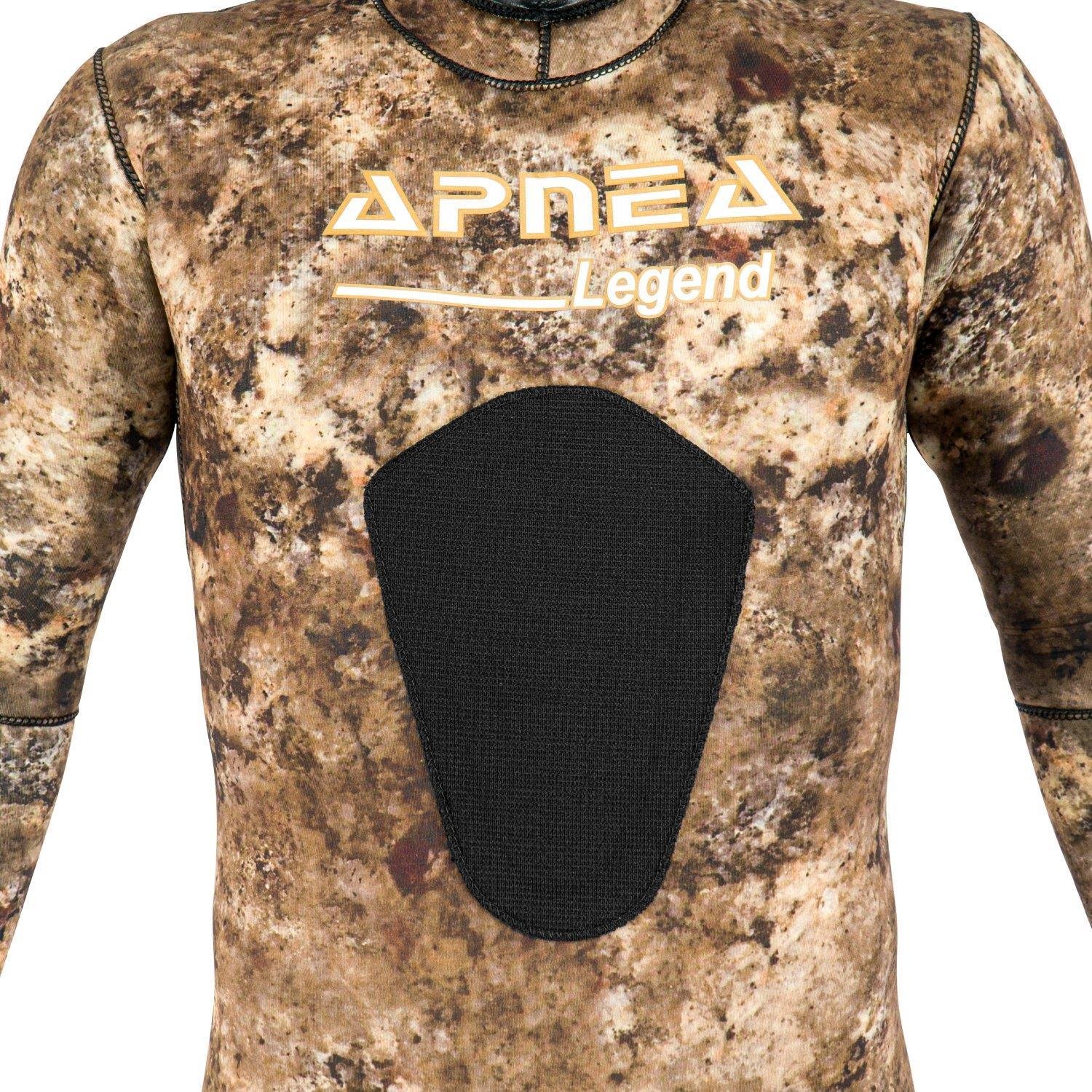 Apnea Legend Rock Camou 3D 7mm Elbise Serisi