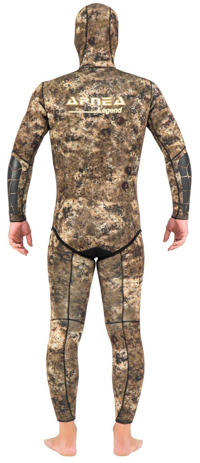 Apnea Legend Rock Camou 3D 7mm Elbise Serisi