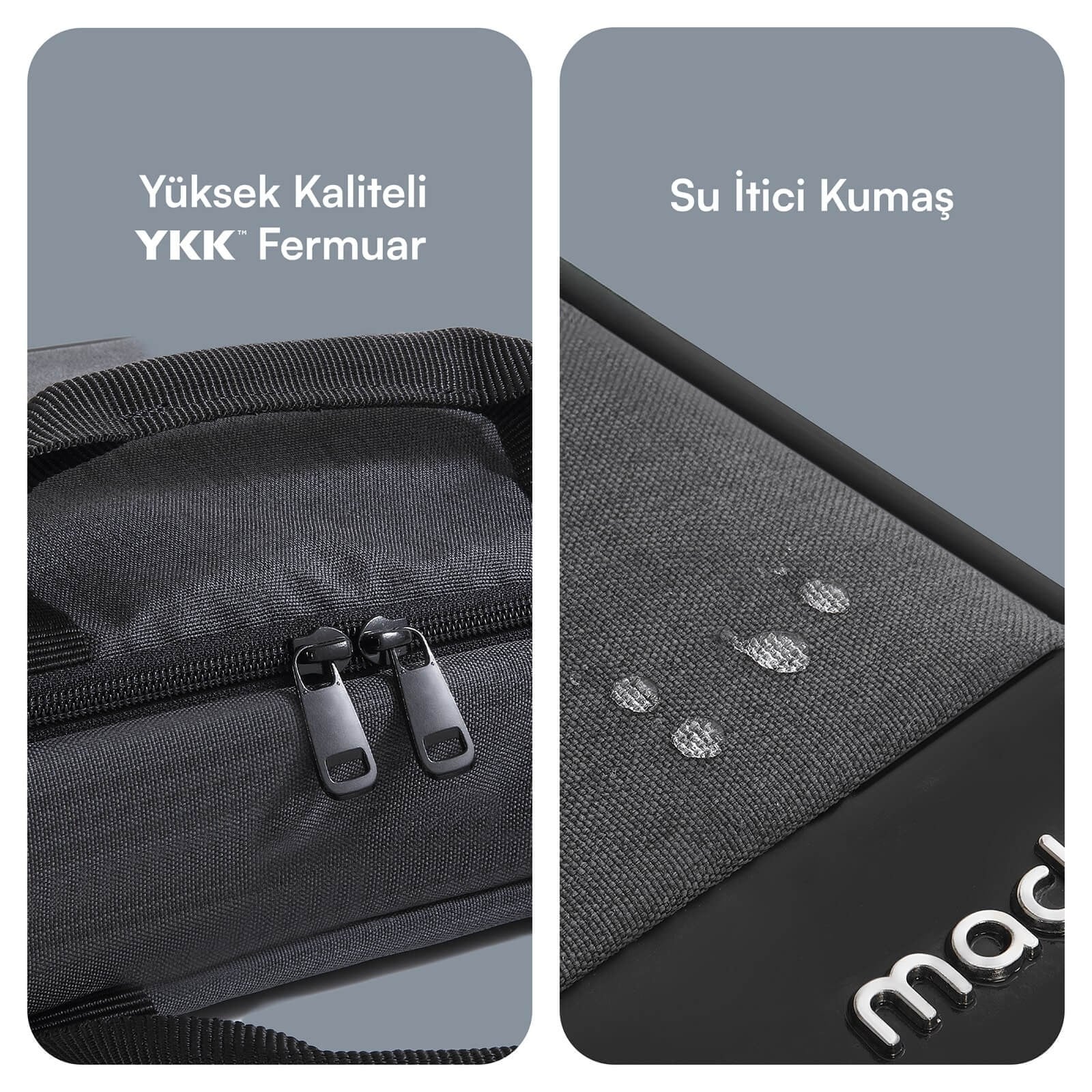 MACK MCE-1101 15.6 UNICITY Eco Notebook Çantası Siyah