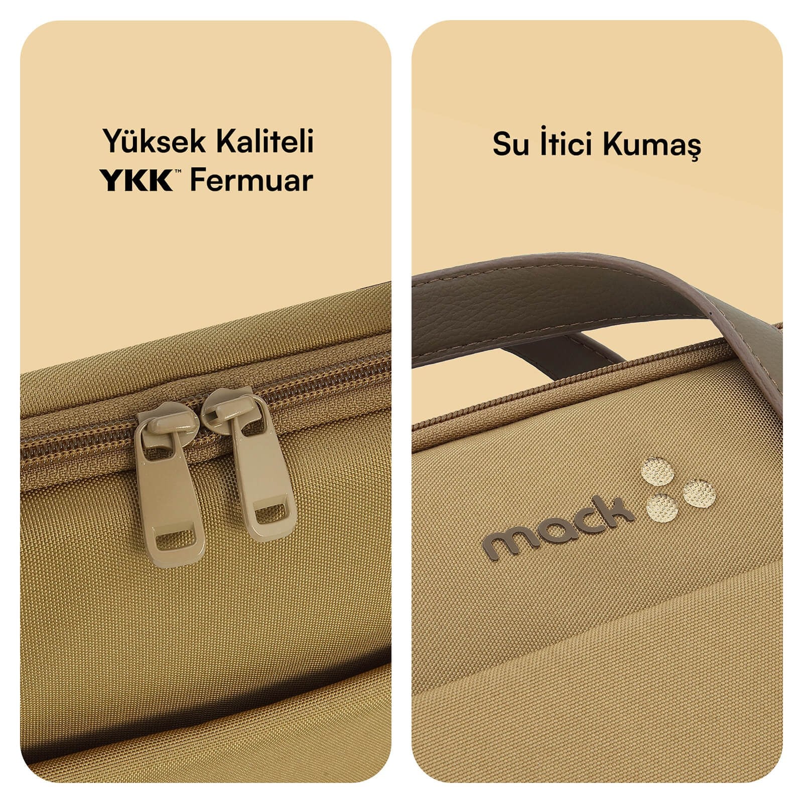 MACK MCE-1513 15.6 NOVA Eco Notebook Çantası Camel