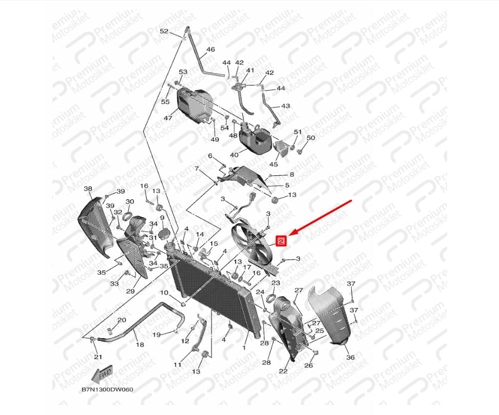 MT-09 RADYATÖR KPL. (2021-2022)