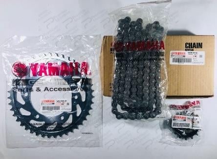 MT-125 ZİNCİR DİŞLİ KİTİ (2014-2016) (ÖN DİŞLİ-ARKA DİŞLİ-ZİNCİR) 5D7W001A00000