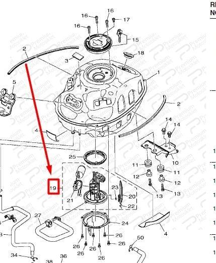 MT 25 YAKIT POMPASI (2020-2024) MODEL YILLARI.