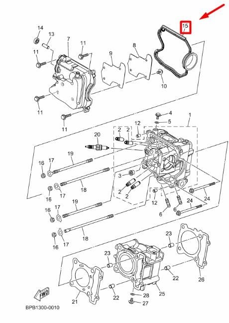 NMAX 125 KÜLBÜTÖR KAPAK CONTASI
