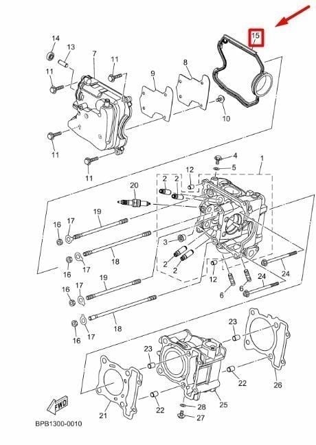 NMAX 125 KÜLBÜTÖR KAPAK CONTASI