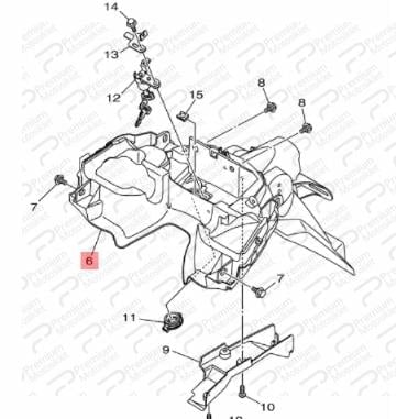 NMAX 125/155 ARKA ÇAMURLUK (2021-2022)