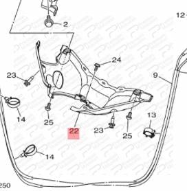 NMAX GİDON ALT KAPAK (2021-2022)