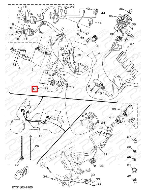 XMAX 300 MARŞ RÖLESİ