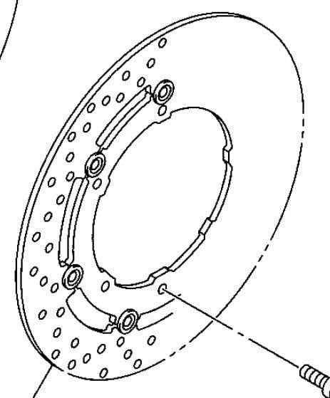 XVS 1300A ÖN FREN DİSKİ
