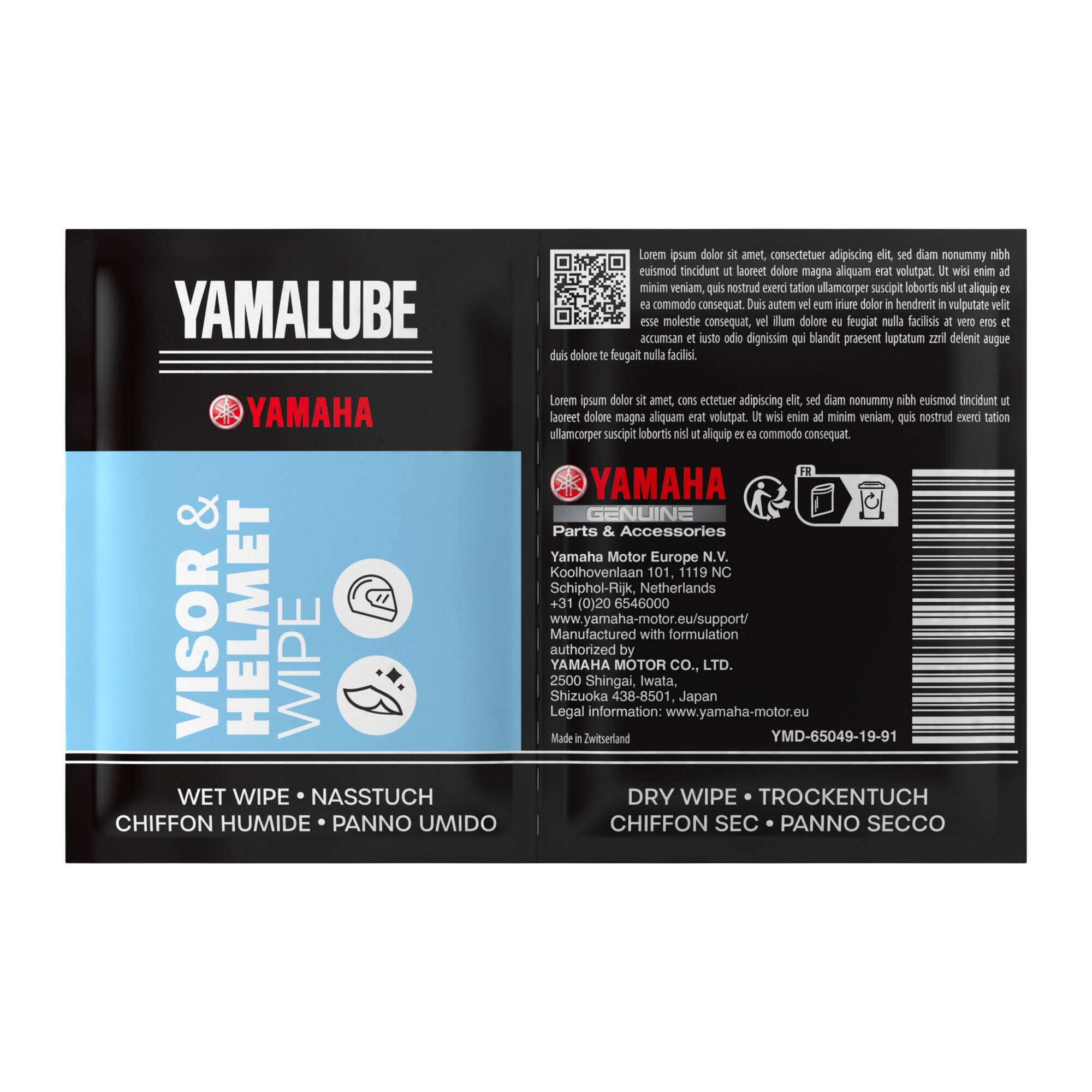 YAMALUBE VİZÖR VE KASK MENDİLLERİ KUTU (72 ADET)