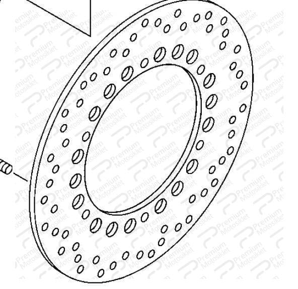 YBR 125 ÖN FREN DİSKİ 2003 - 2007