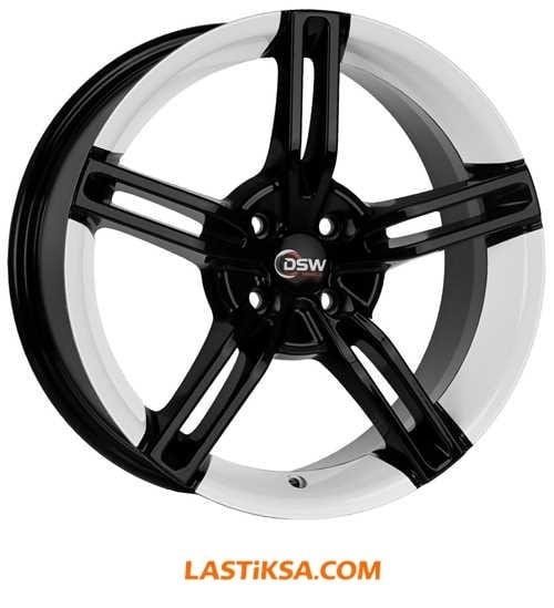 5X110 8X18 RC-1186 ET40 73.1 BLACK/WHITE (4 ADET)