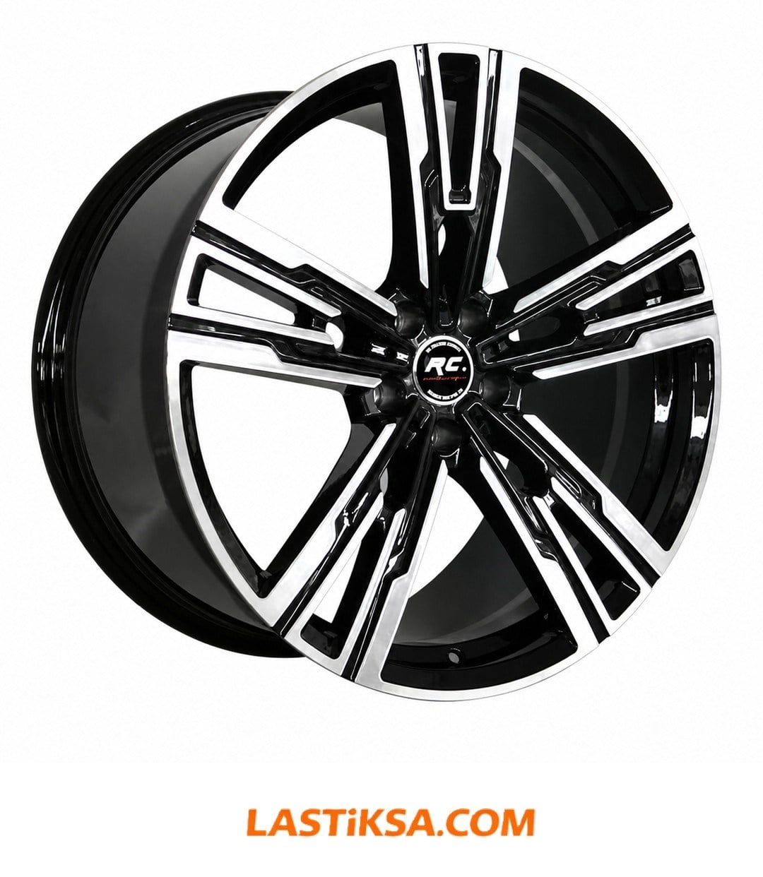 5X112 9.5X19 RC-509 ET40 66.6 BLACK