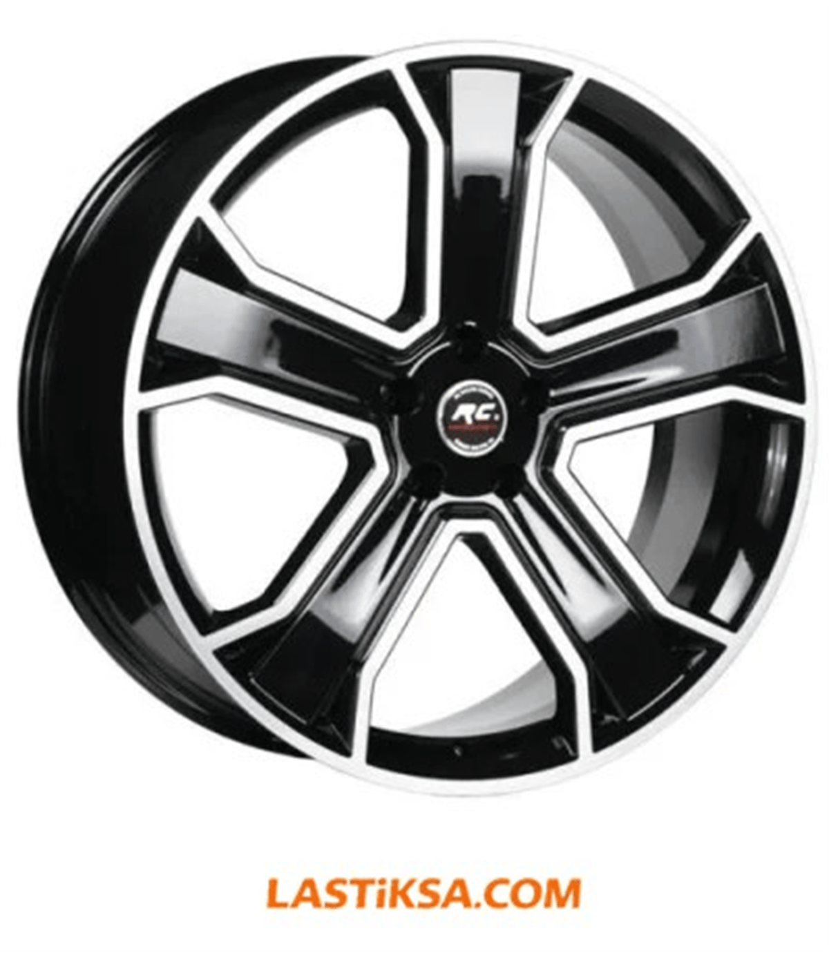 5X120 9.5X22 RC-398 ET48 72.6 BLACK