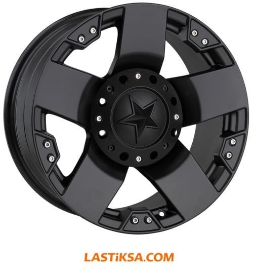 6X139.7 9X17 RC-5187 ET15 110 MATT BLACK (4 ADET)