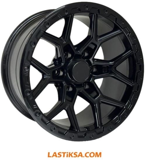 6X139.7 9X17 RC-411 ET-12 110 BLACK (4 ADET)