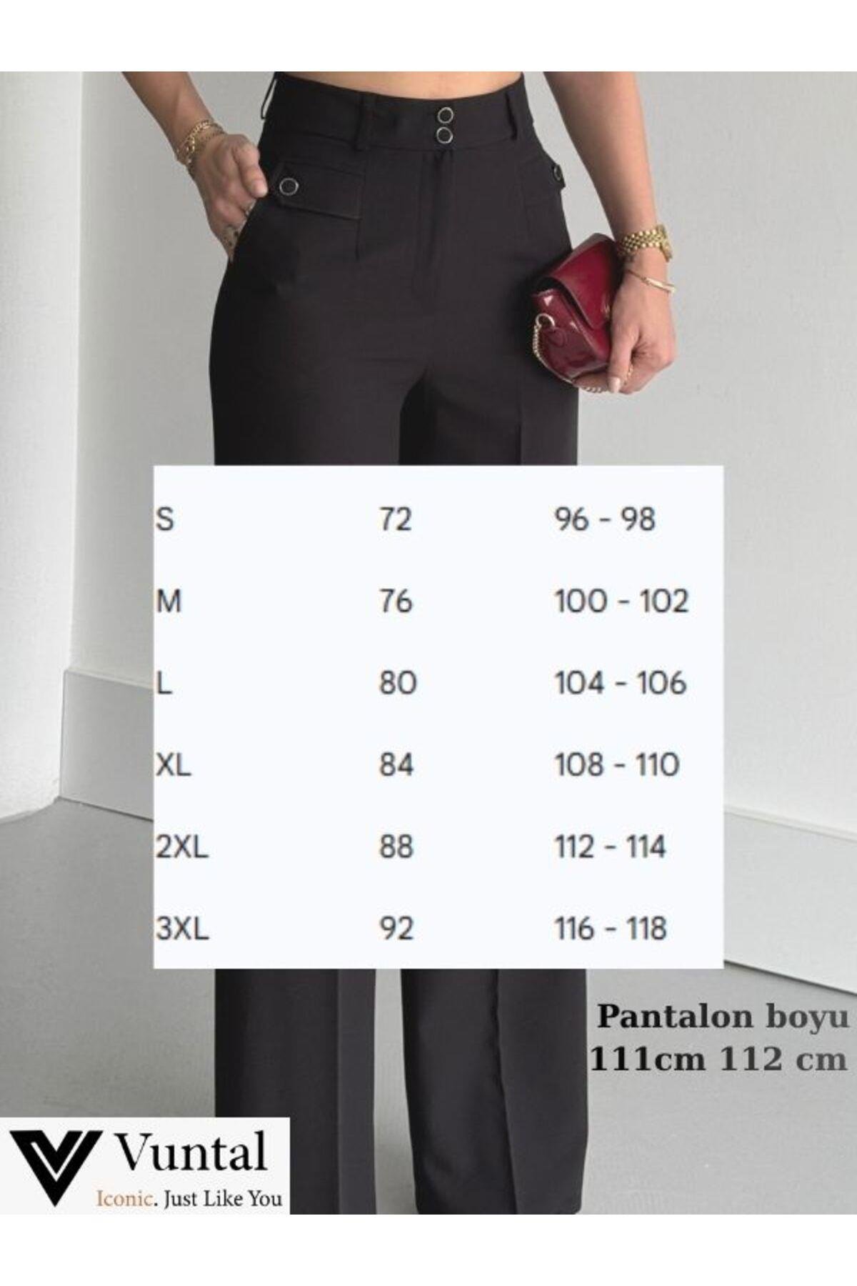 Çift Düğmeli Şık Pantolon