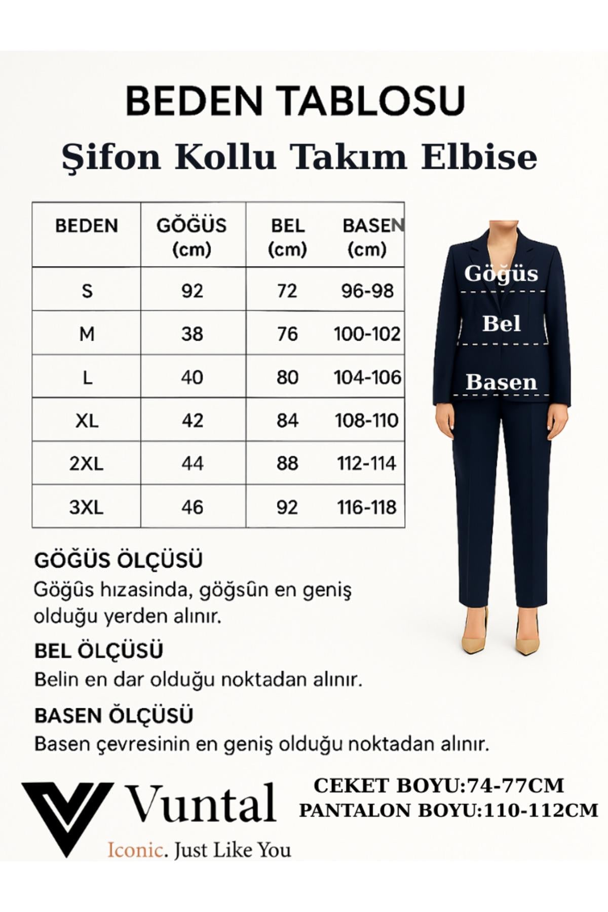 ŞİFON KOLLU İKİLİ TAKIM