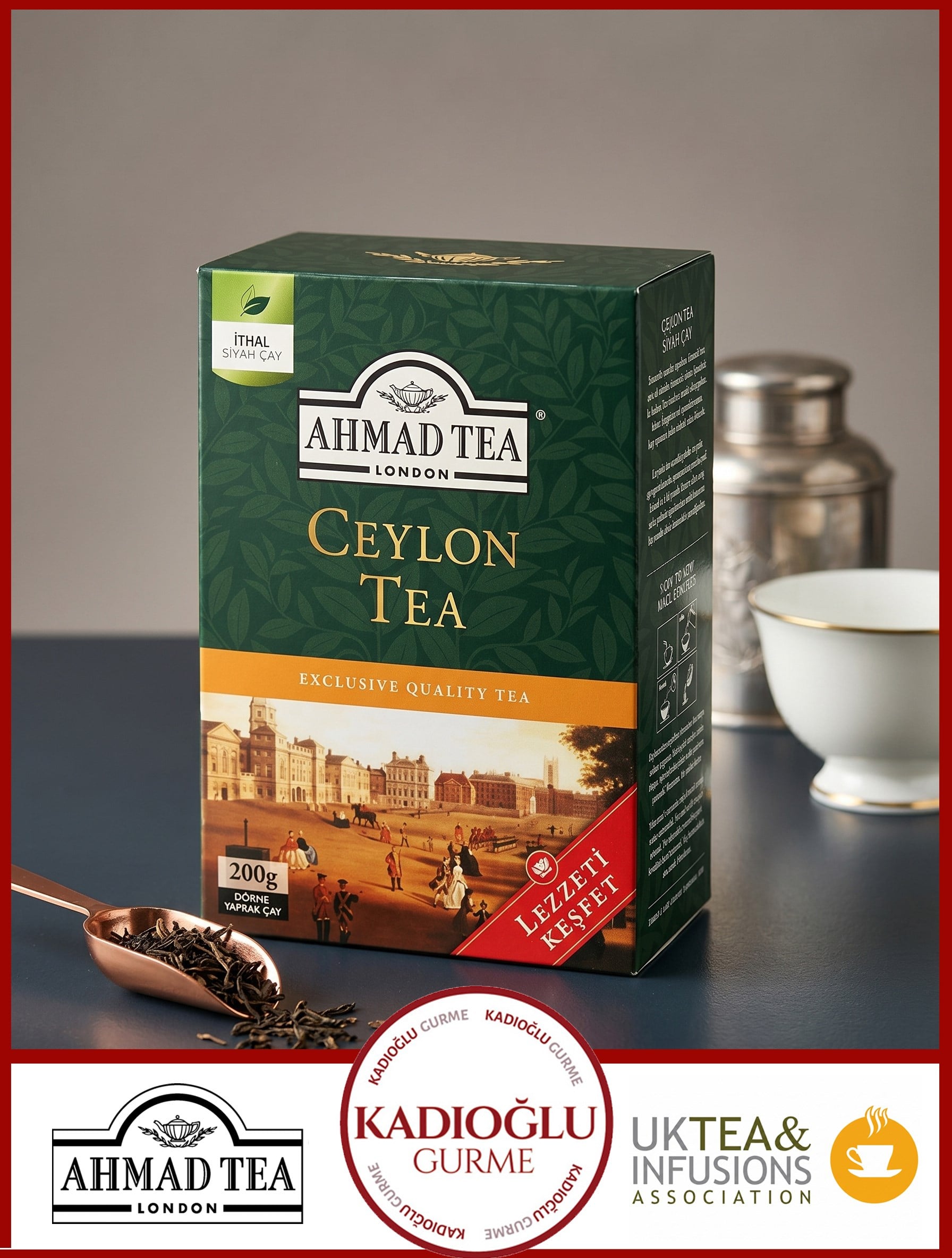 AHMAD TEA CEYLON TEA 200GR 