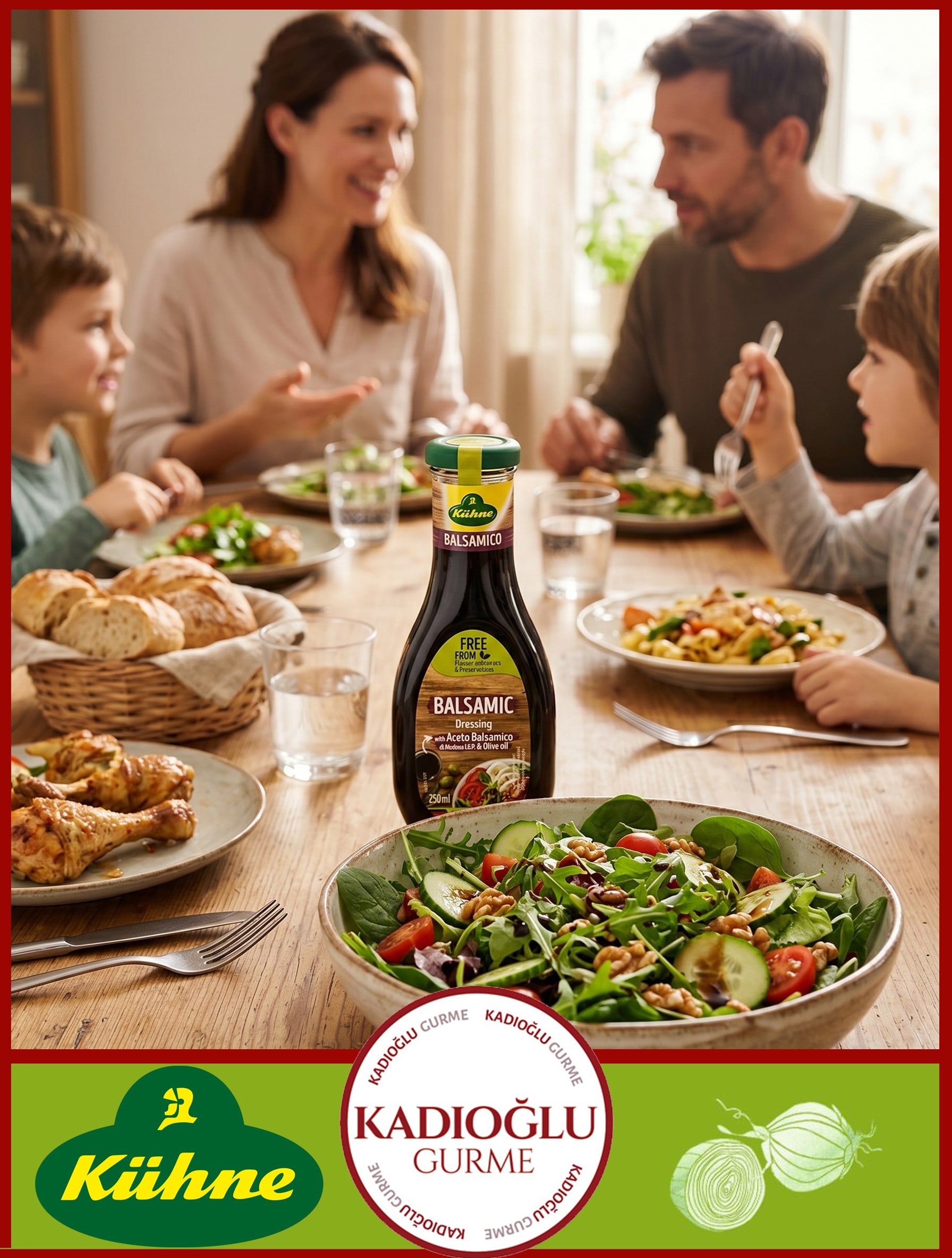 BALSAMICO SALATA SOS 250 ML KUHNE