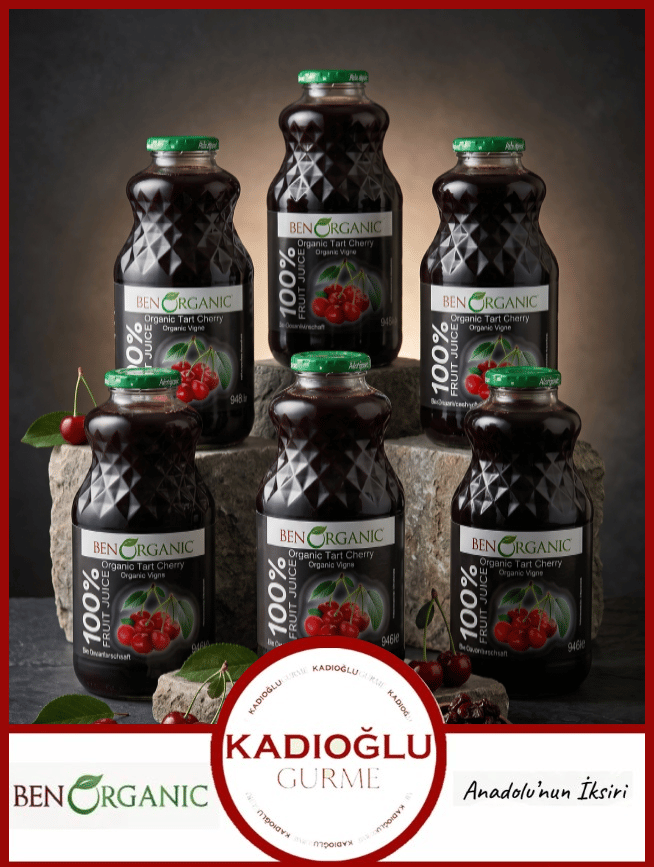BEN ORGANİC ORGANİK VİŞNE SUYU 6 ADET