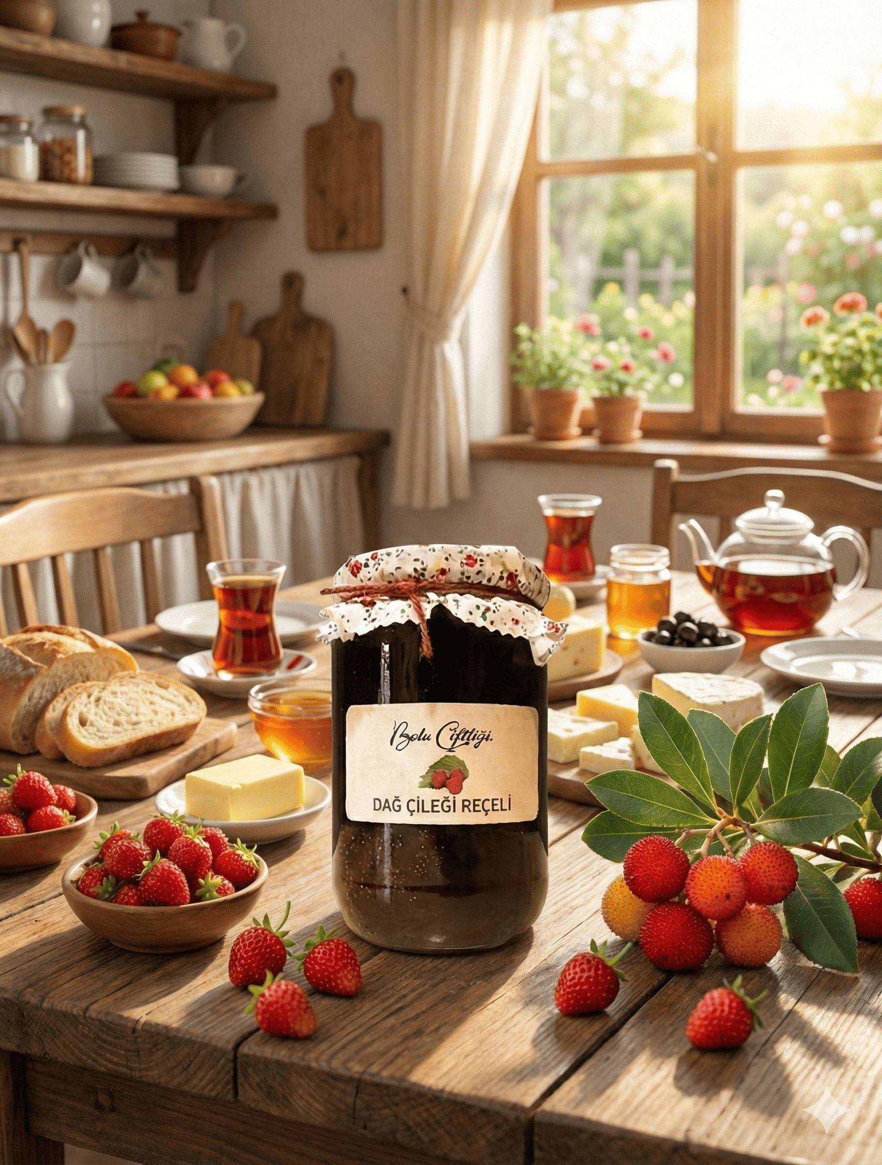Bolu Çiftliği 660 gr Dağ Çileği