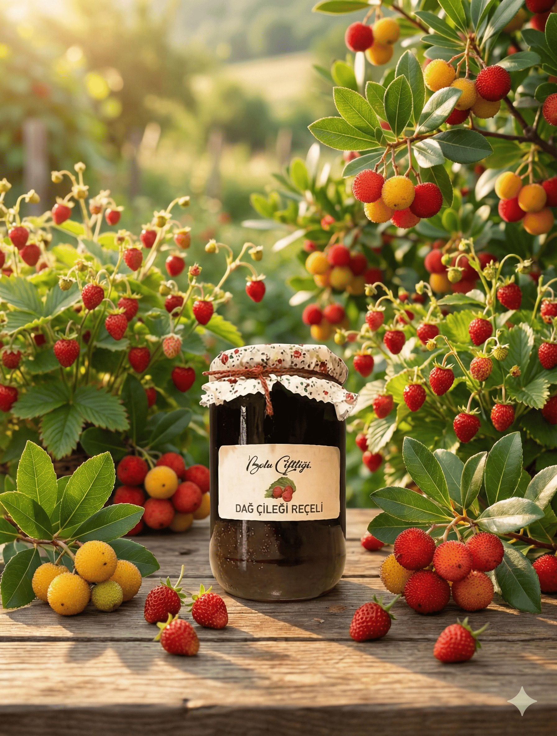 Bolu Çiftliği 660 gr Dağ Çileği