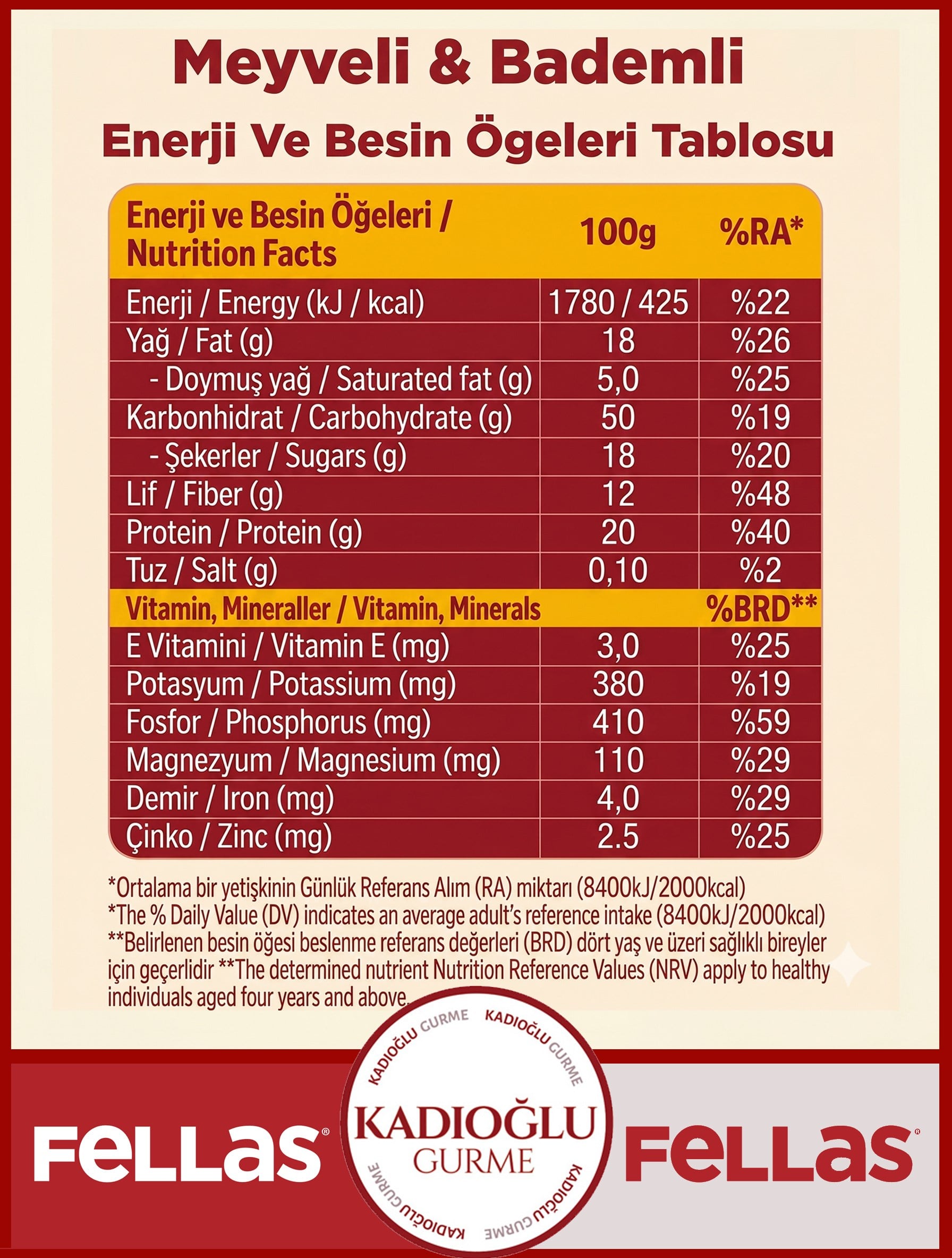 Fellas Granola 6'lı Süper Paket